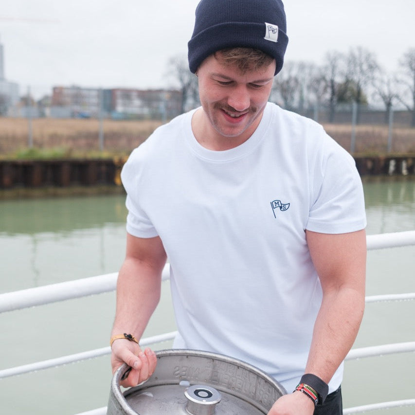 T-Shirt weiß Kanal