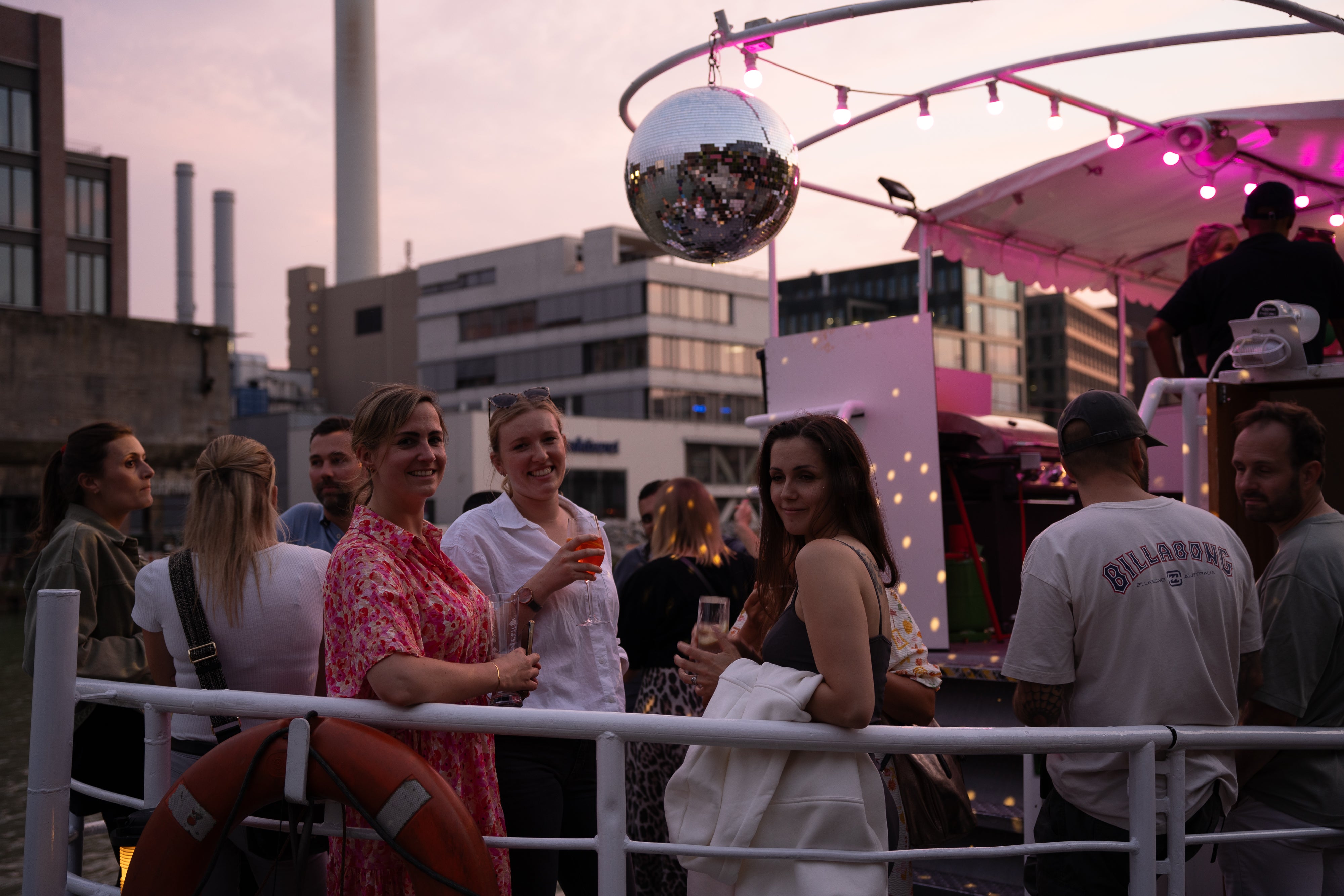 Party auf der MS Günther