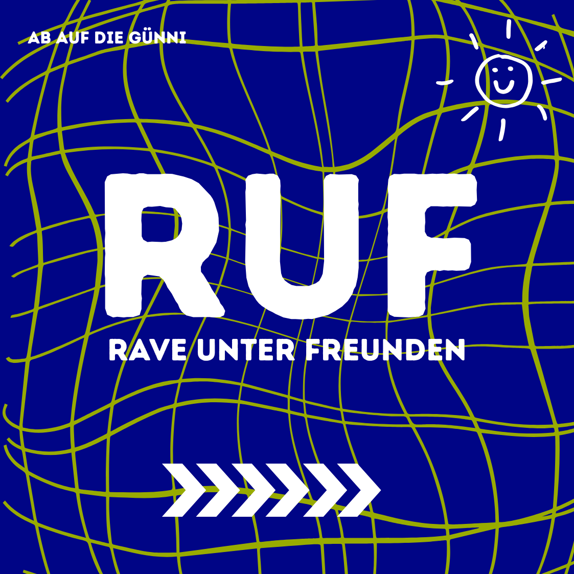 Rave unter Freunden