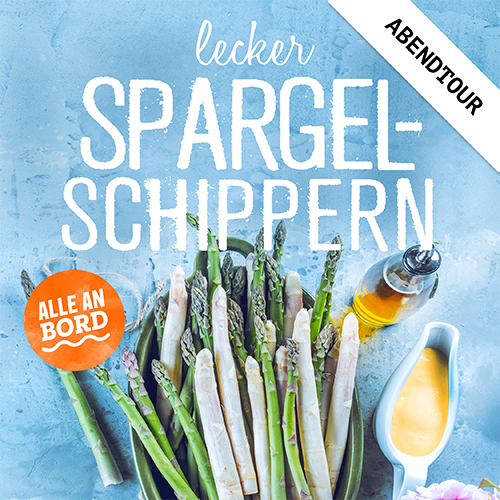 Spargel Schippern Abend
