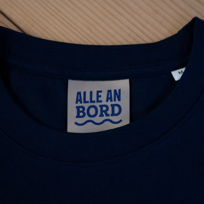 T-Shirt blau Kanal