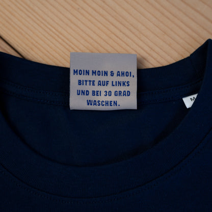 T-Shirt blau Kanal