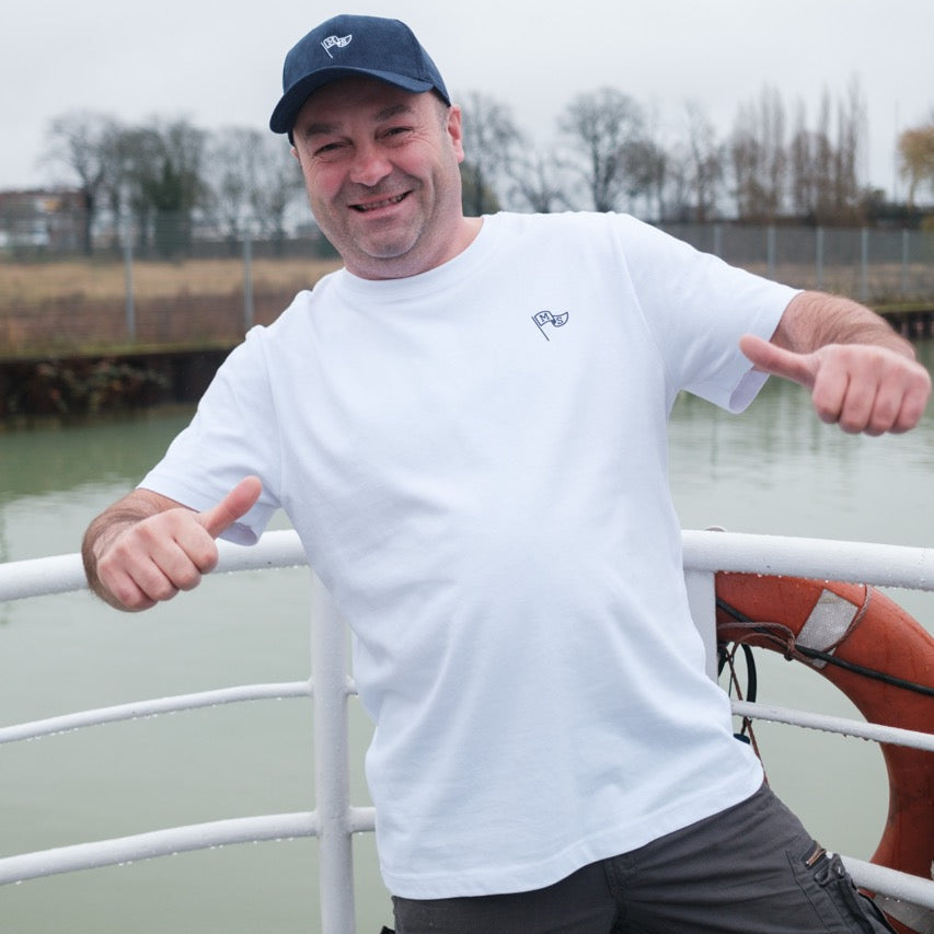 T-Shirt weiß Kanal