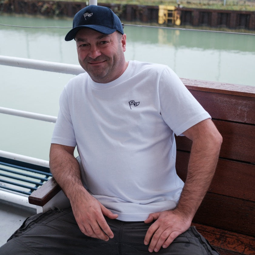 T-Shirt weiß Kanal