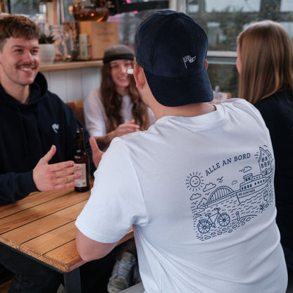 T-Shirt weiß Kanal