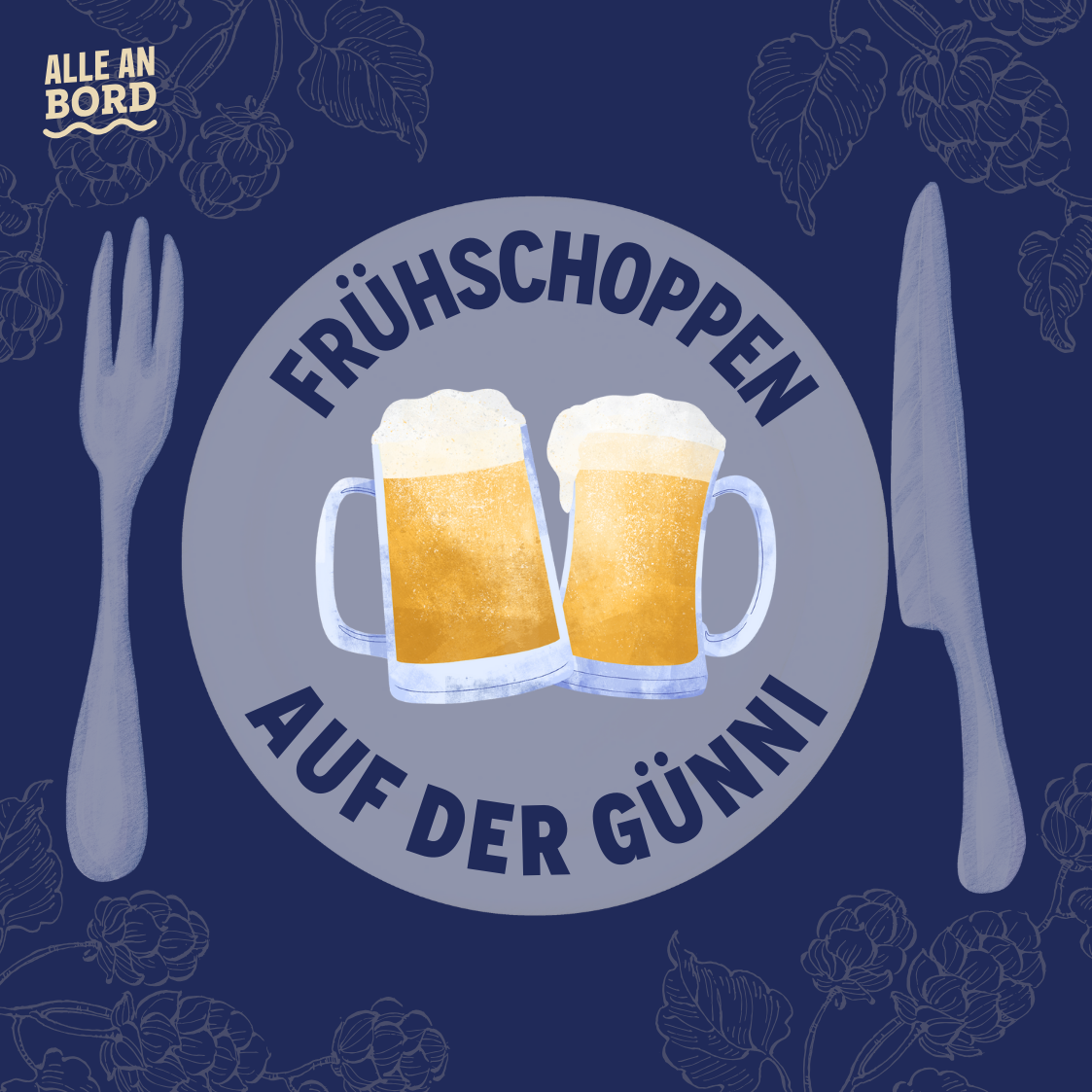 Fruehschoppen auf der Guenni