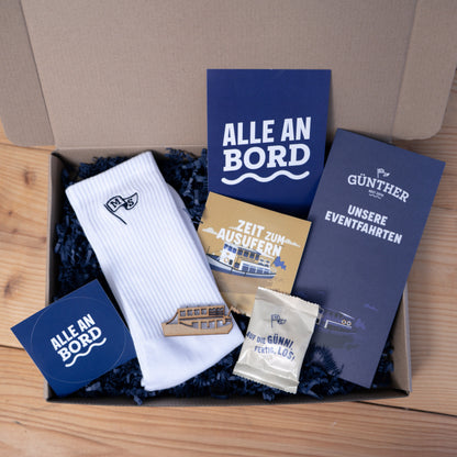 Geschenkbox Socken
