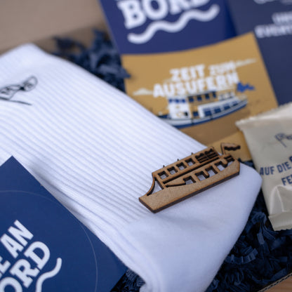 Geschenkbox Socken Detail