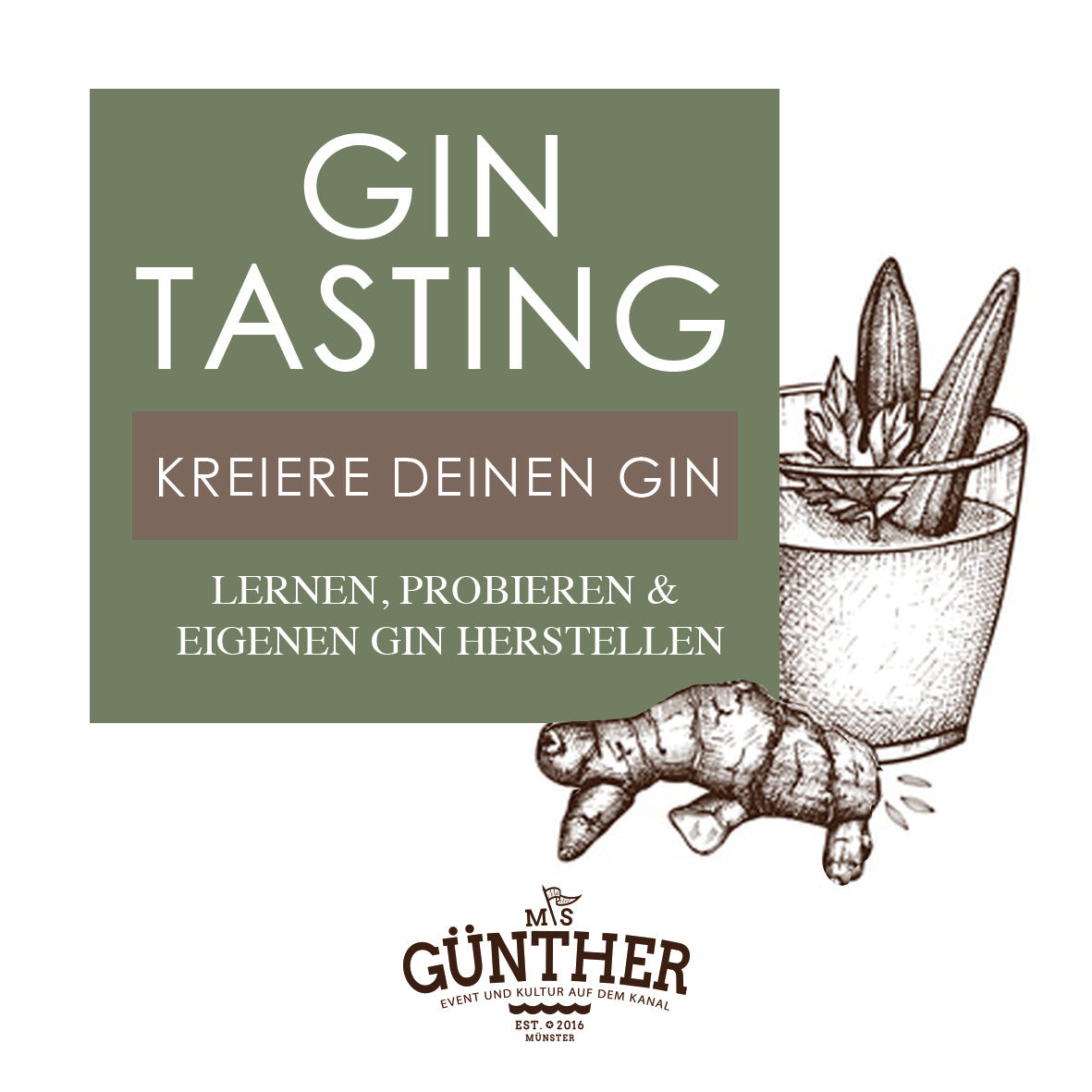 Gin Tasting - Kreiere deinen Gin