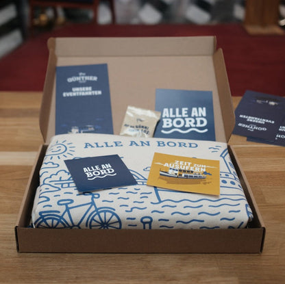 Große Geschenkbox inkl. Günni Beutel