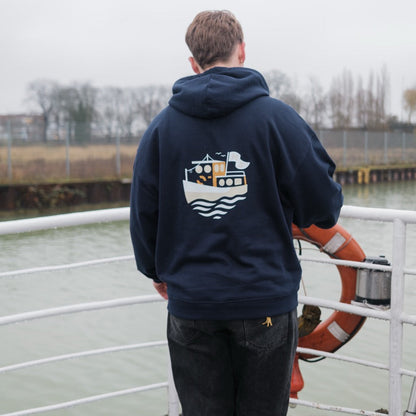 Hoodie blau Günni