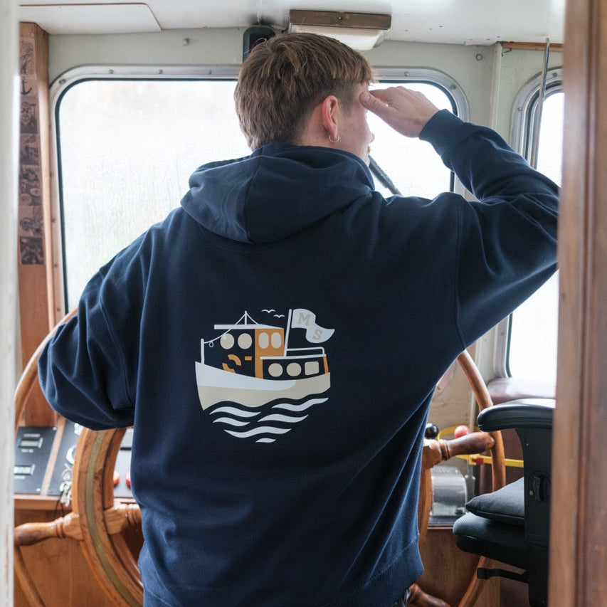 Hoodie blau Günni