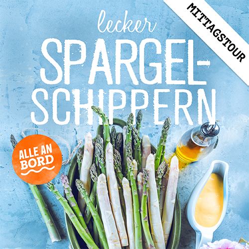 Spargel Schippern Mittag