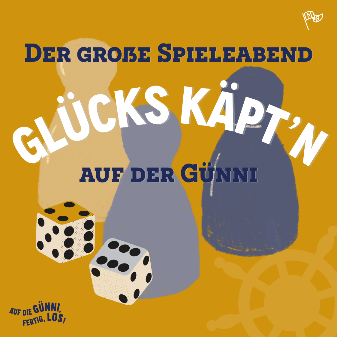 Glücks Käpt'n Spiele Abend
